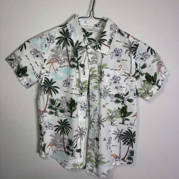 Janie and Jack Other - Janie and Jack Palm Print Boys Shirt